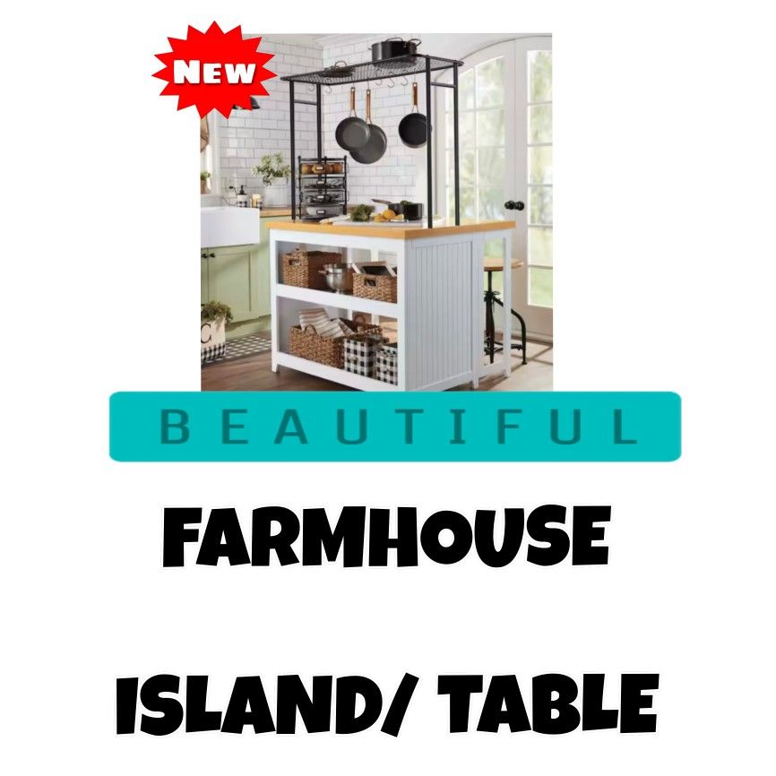 ⭐NEW⭐ KITCHEN ISLAND /TABLE/BAR