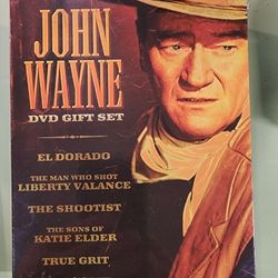 John Wayne 5 CD Gift Box Set Unopened 