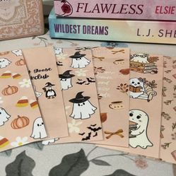 Halloween, Fall, Aesthetic Bookmarks, Cute Girly Bookmarks, Book Lover Gift, Bookish