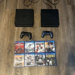 PS4’s 1 TB 2 Controllers And 8 Games