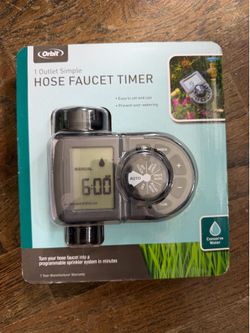 1-Outlet Programmable Hose Watering Timer Sprinkler Timer