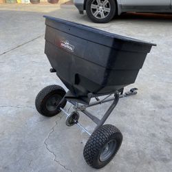 GroundWork 200 Lb. Capacity Tow Behind Broadcast Spreader