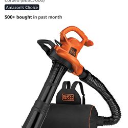 Black & Decker  Leaf Blower & Vacuum