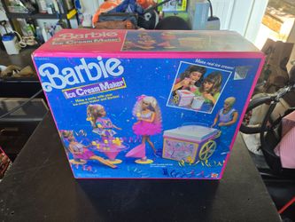 Vintage Barbie Cars & Ice Cream Machine