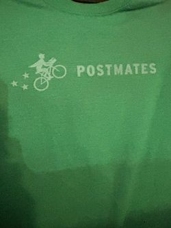 Two (2) Postmates shirts