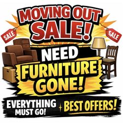 Moving Out Sale 