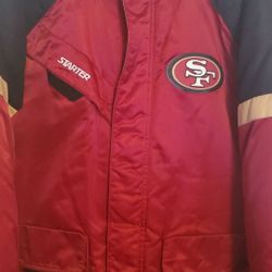 Vintage STARTER 49ers jacket