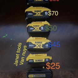 Dewalt Batteries Each Have Different Price. Already Cheap Yhe Price Is Firm Thanks