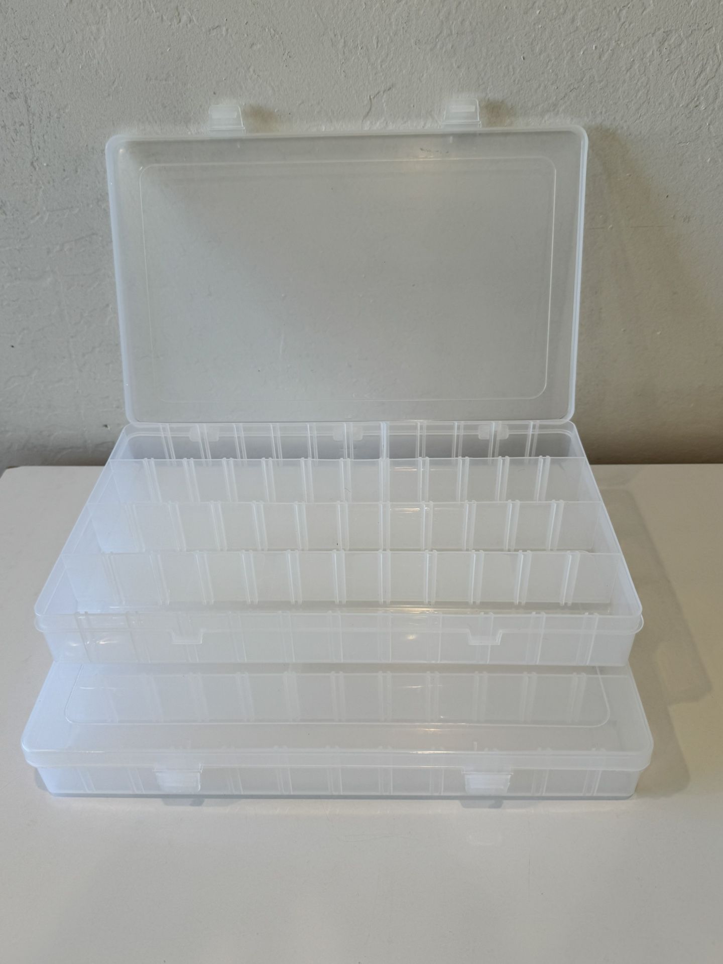 Storage Containers Set Of 2  14” X 8” X 2”