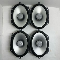 Pre-Owned Infinity Reference 6832cf 2-way Car Speakers For 5"x7" & 6"x8" Openings Tested & Works