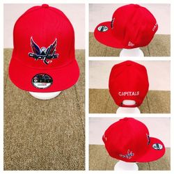WASHINGTON CAPITALS NHL HOCKEY 🏒 SNAPBACK HAT. 