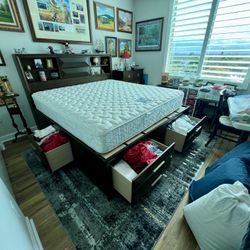 Anthem King Storage Bed With Sealy Posturepedic Mattress!