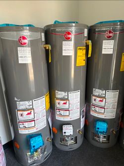 New water heater free installation