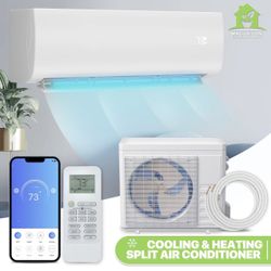 36000 BTU Split Air Conditioner - Cooling & Heating Function- WIFI APP Control