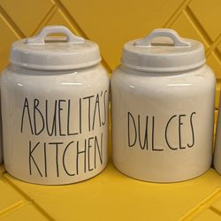 NEW  RAE DUNN CANISTERS 