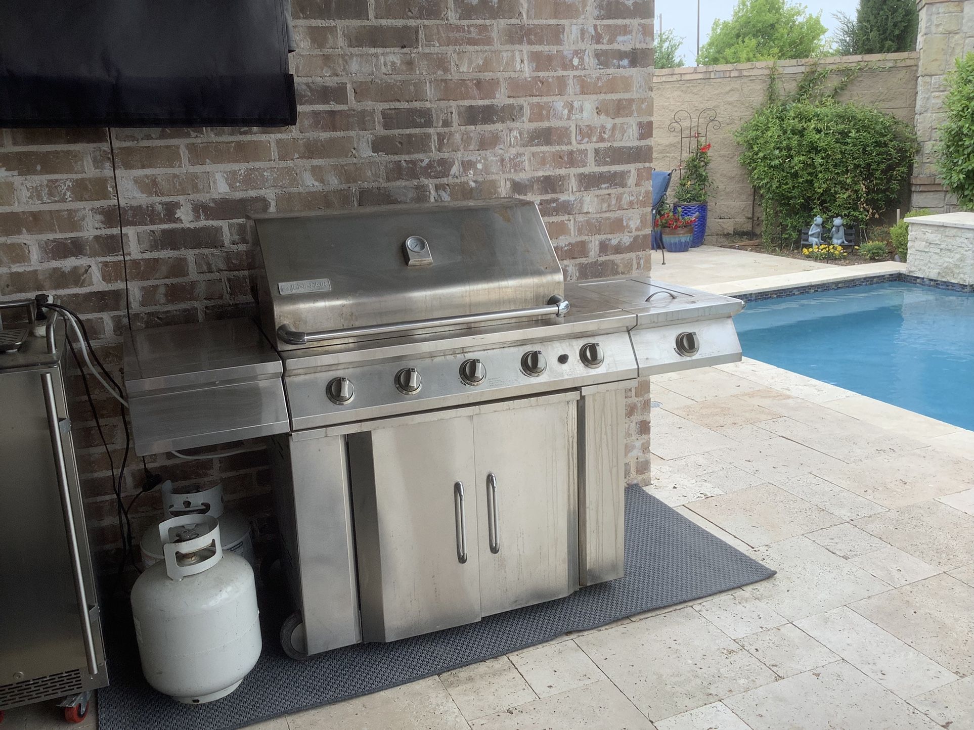 Jenair Stainless Steel Propane Grill for Sale in Frisco, TX OfferUp