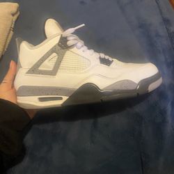 Jordan 4 white cement