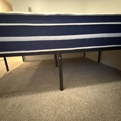 Queen Size Bed Frame | 17 Inches Tall