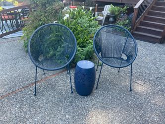 Patio chairs
