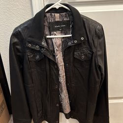 Black Rivet Women’s black Leather Jacket 