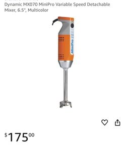 MiniPro Variable Speed Detachable Mixer Original Price $175 Sell It For $130