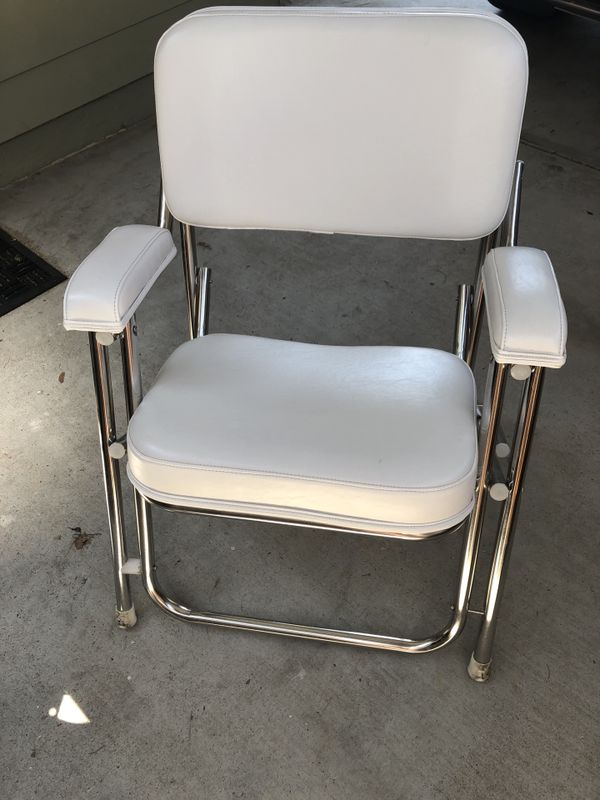 Kingfish Ii Aluminum Folding Deck Chairs 3 For In San Go Ca Kingfish Ii Aluminum Folding Deck Chairs 3