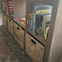 Woven Cube Storage Baskets 