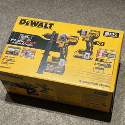 DeWalt 20V MAX Brushless DCK2100D1T1 FlexVolt 2 Tool Combo Kit W/6Ah FlexVolt