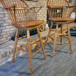 Swivel Bar Height Side Chairs