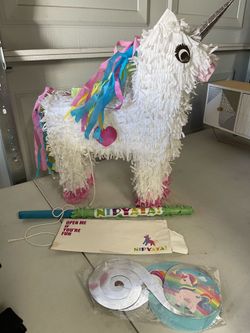 Unicorn Piñata for birthday party