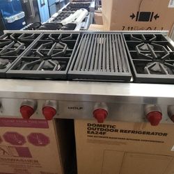 WOLF 48" RANGETOP & 30" WOLF DOUBLE OVEN ❗️❗️❗️🎆🎆🎆🏠🏠