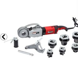 BAUER 12 Amp Heavy Duty Portable Electric Pipe Threader