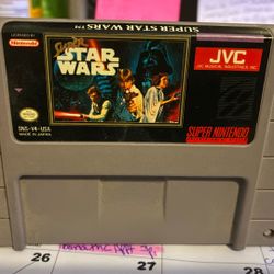 Super Nintendo Game Cartridge 