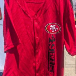 49ERS JERSEYS RED