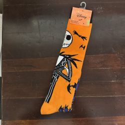 NWT Disney The Nightmare Before Christmas Halloween Socks Women's Size 4-10