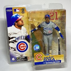 Sammy Sosa McFarlane Sportspicks MLB Series 6 Chicago Cubs Grey Jersey 2003