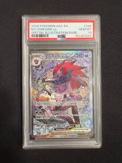 PSA 10 N's Zoroark ex SIR 286/217 ASC Ascended Heroes Pokemon TCG Card
