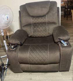 Heated- Power Lift- Massage Recliner