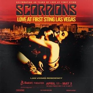 Scorpions Tonight Wed April 24 8pm Planet Hollywood