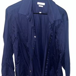 Blue/Purple Men’s Button Up 