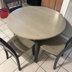 Table Set With Chairs