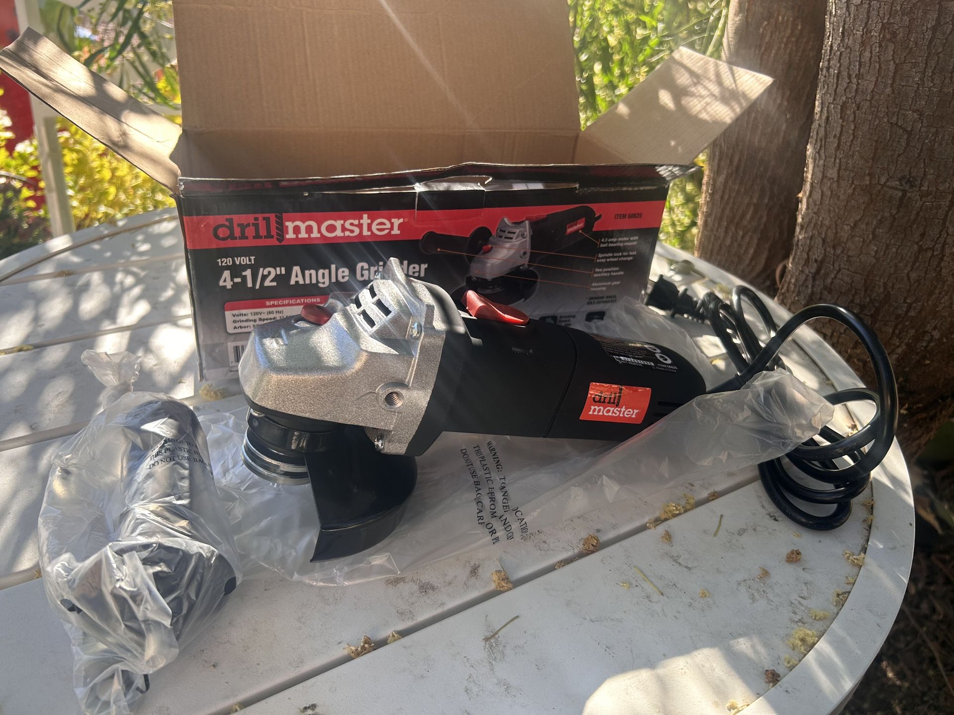 Drillmaster 120 Volt 4-1/2” Angle Grinder