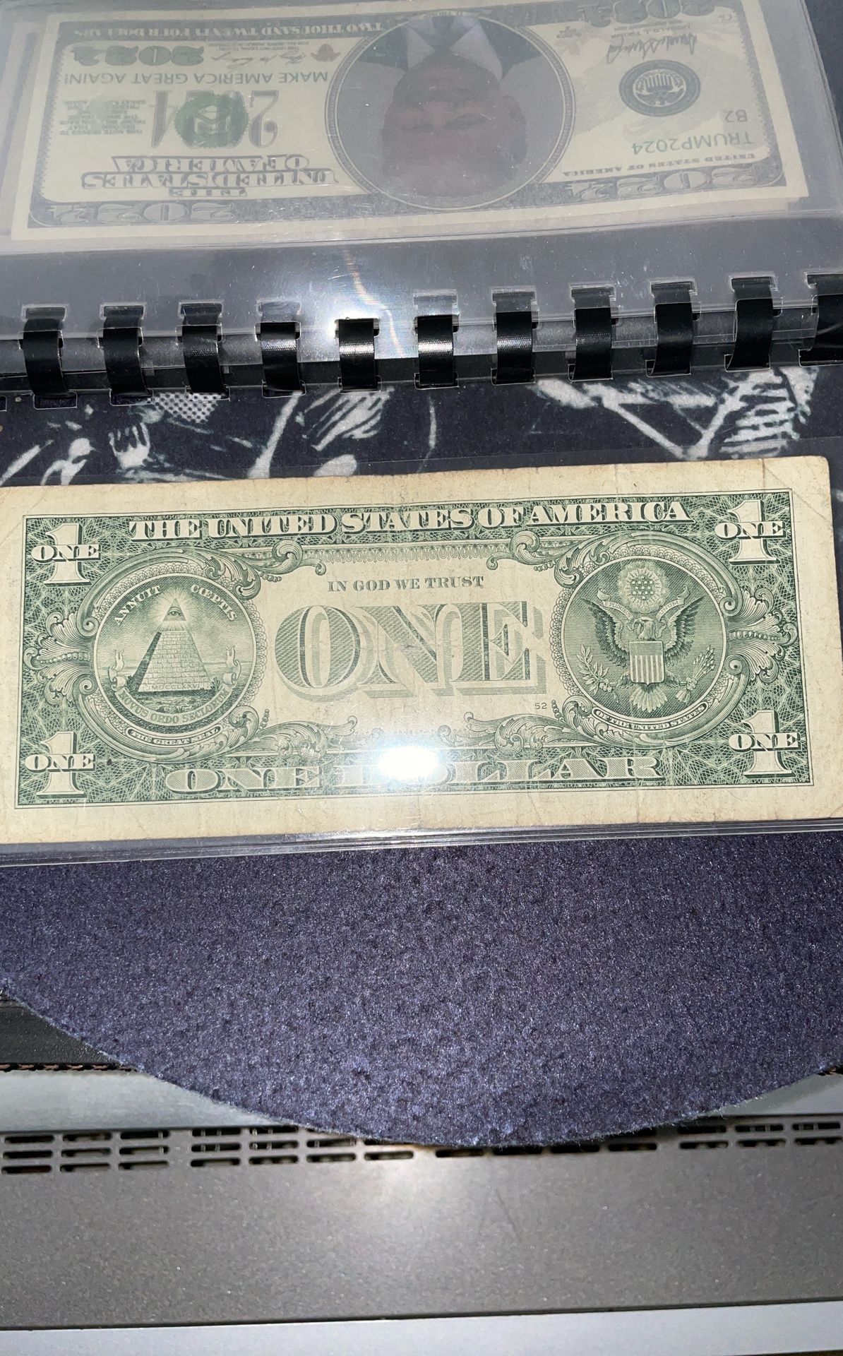 2013 $1 Fancy Serial # 88888444 Collectibles & Art