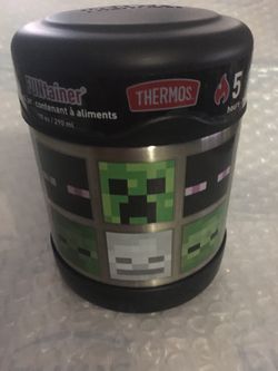 Thermos Funtainer 10 Ounce Food Jar, Officially Licensed Thermos Product Keeps cold for 7 hours and hot for 5 hours; stay cool exterior