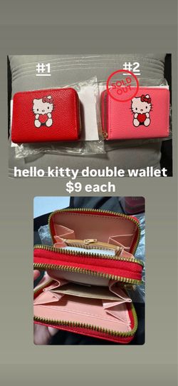 Hello Kitty Double Wallet $9 each