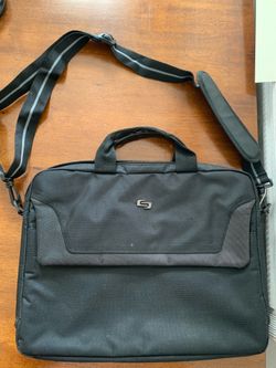 Briefcase over the shoulder