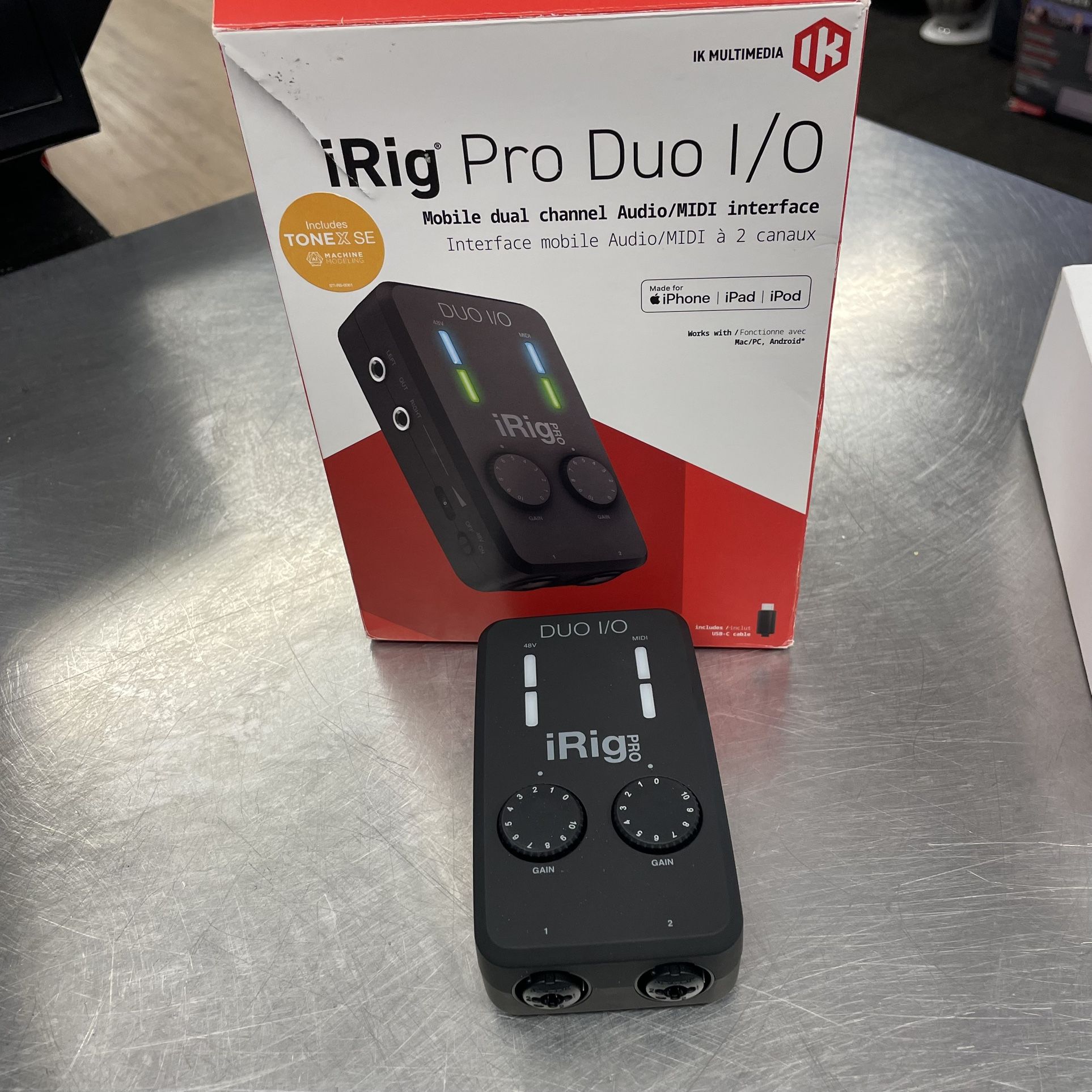 IK Multimedia Irig Pro Duo Midi Interface 196823