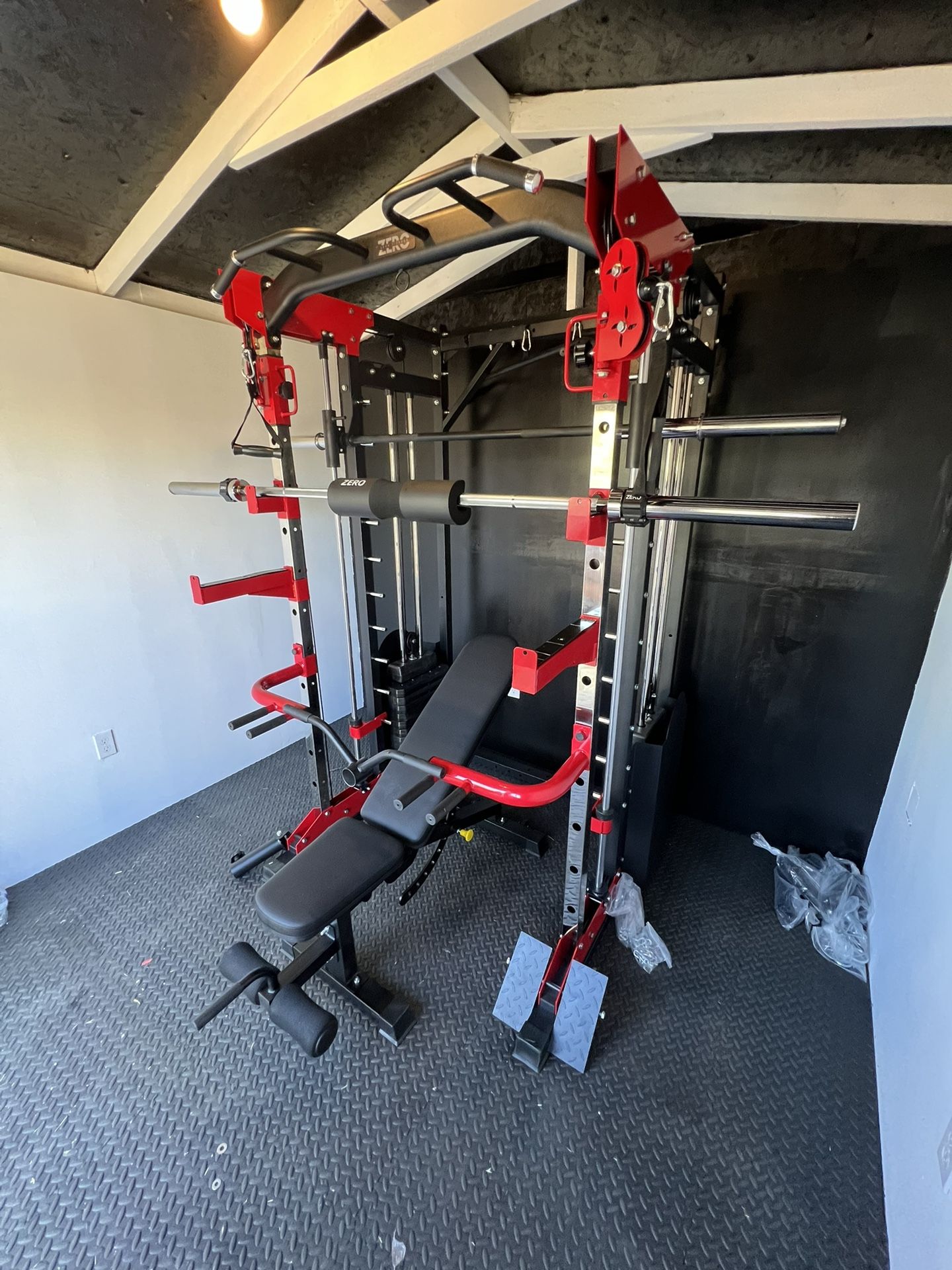 💥❗️NEW‼️FREE ASSEMBLY/DELIVERY 🔥🚚💥SMITH MACHINE✅ Complete Bundle✅
