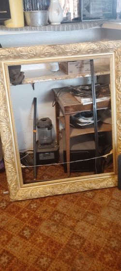 Gold frame