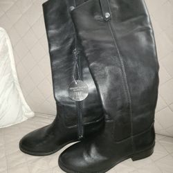 New Womens INC Leather Boots Sz 6